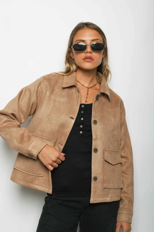 Chaqueta PIEGARI Gamuza Forrada GU571