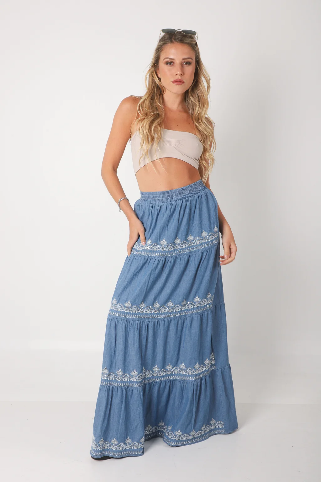 Pollera VAMER deJean Bordada GU0558