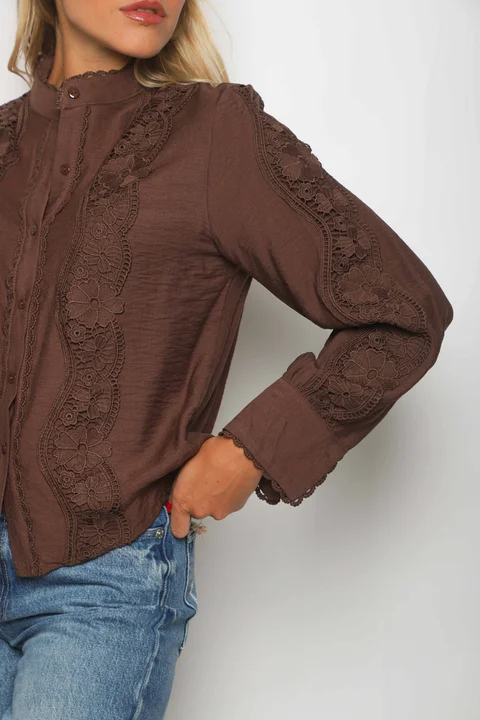 Camisa DOMENICA Bordada GUP33014