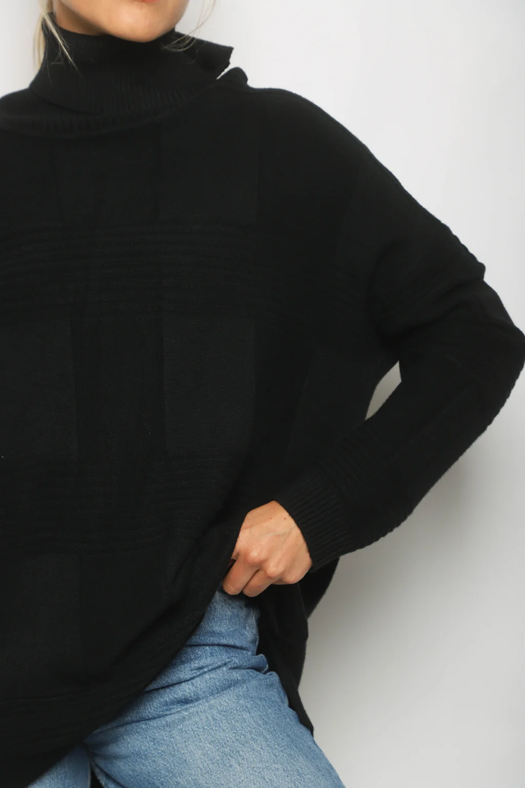 Poleron SAINT OVERSIZE Bremer Tramado GUL803