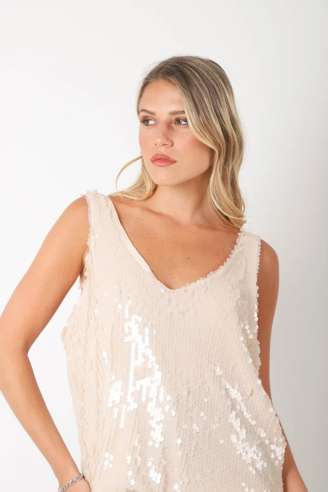 Músculosa GIBRALTAR c/ Lentejuelas GU5154