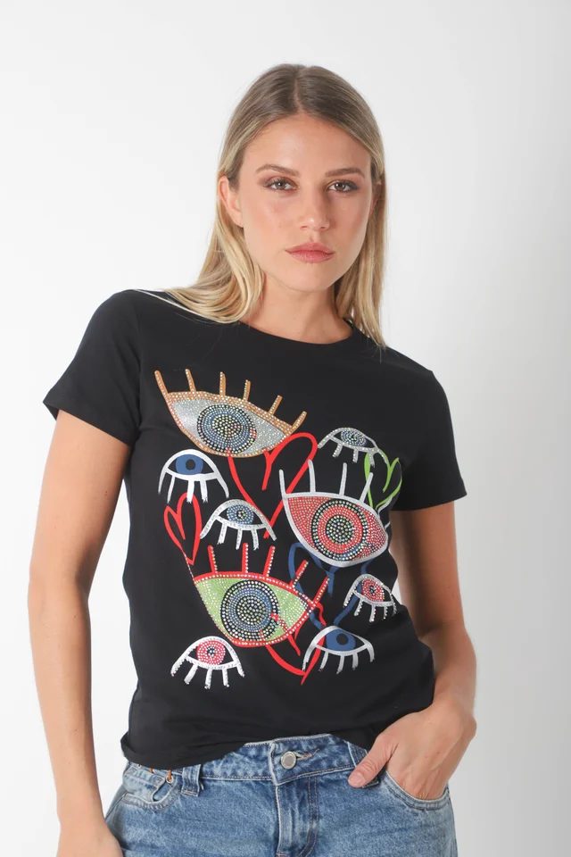 Remera ART C/ Piedras GU7484