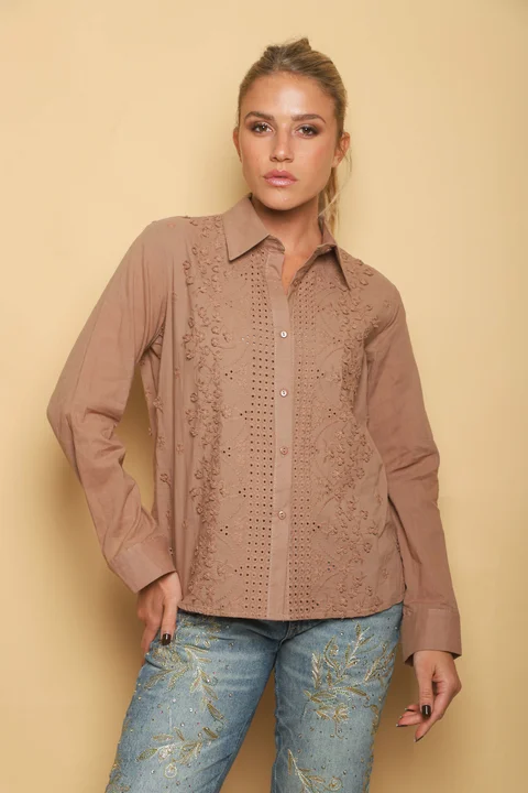 Camisa Debie Broderie GUK4118