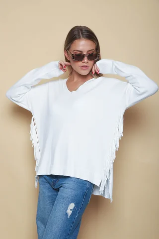 Sweater CHILL Amplio de Bremer c/ Flecos GUL680 - Vista 1