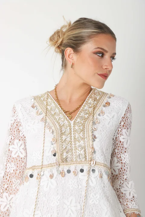 Vestido MARBELLA Encaje GUK4036-1