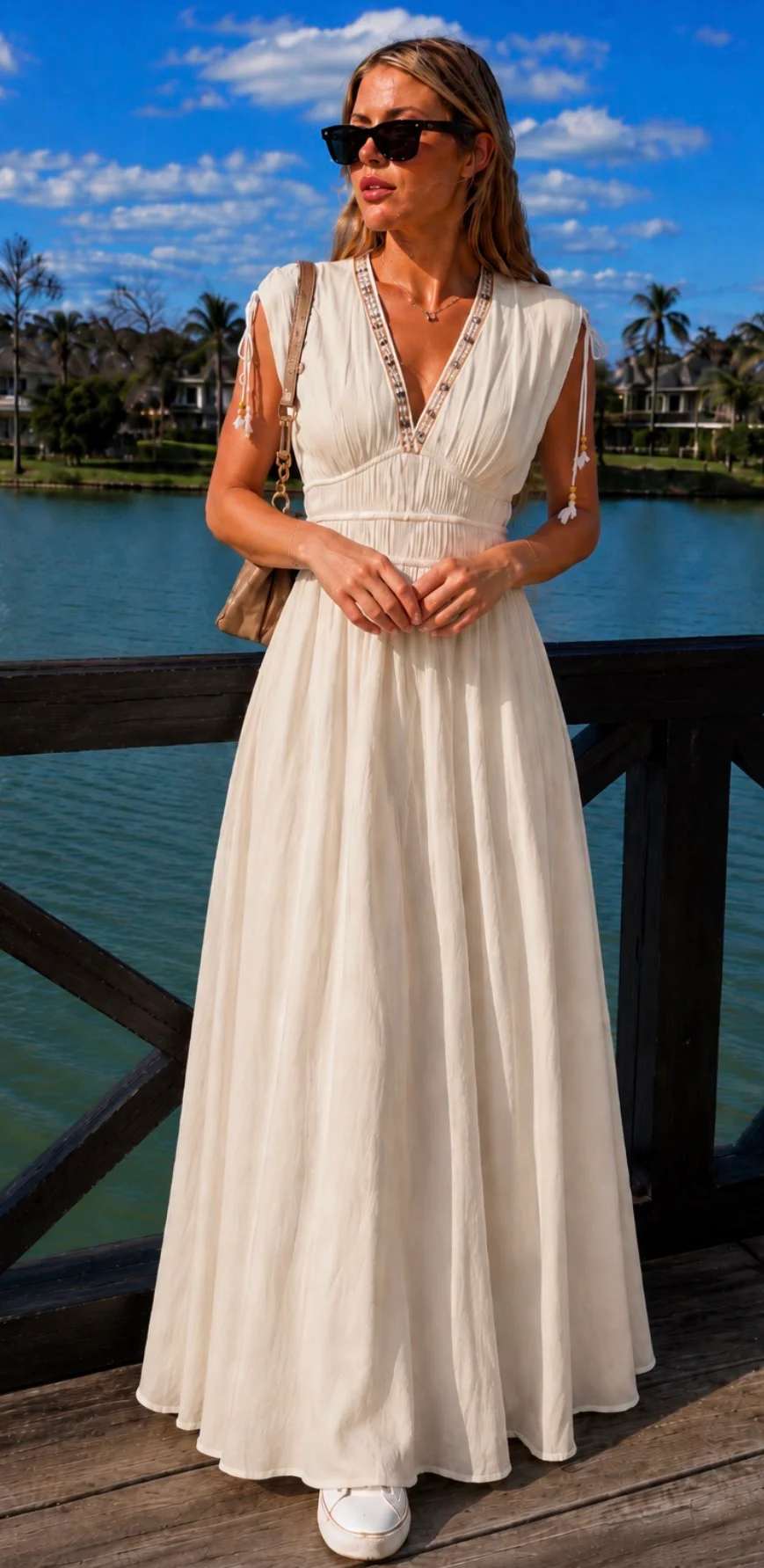 Vestido TAILAND lino GU0553