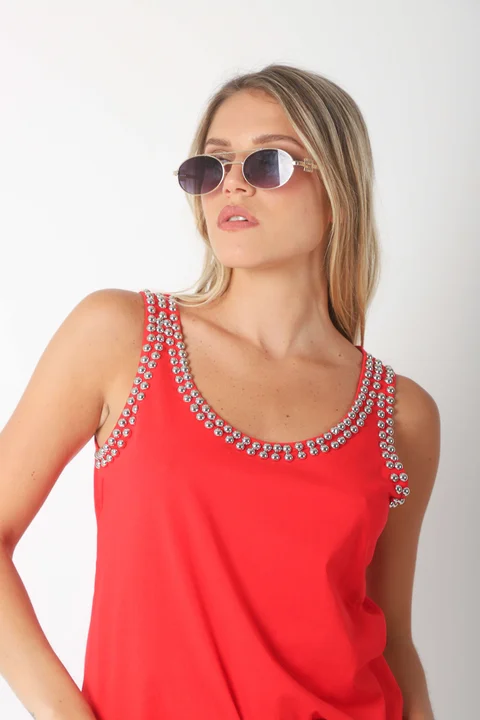 Musculosa MARAIS Media Perla GUK70138