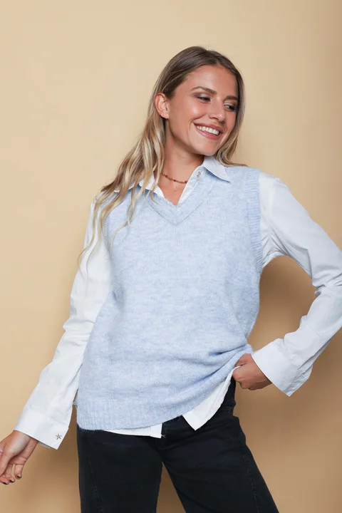 CHALECO ROXY Hilo con Brillos GU806