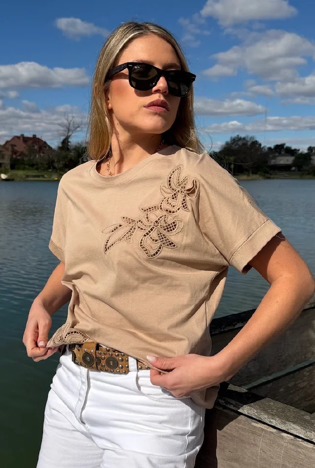 Remera DENCEL Bordada GU10712
