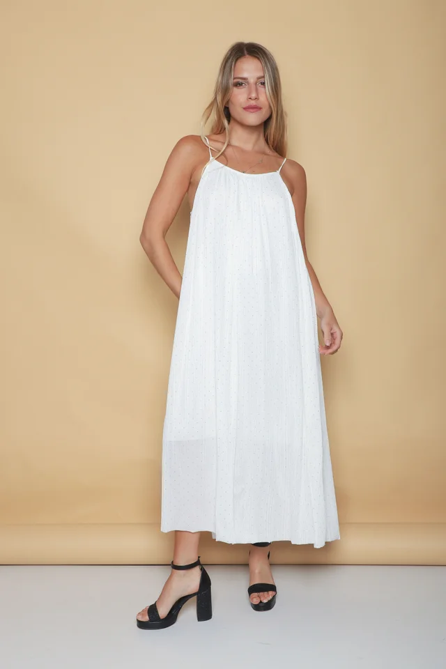 Vestido Orily Amplio con Piedras GU40-2