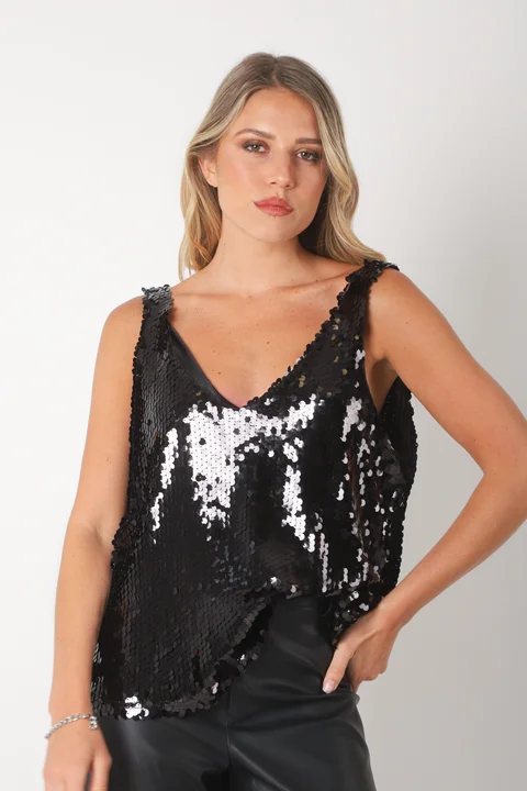 Músculosa GIBRALTAR c/ Lentejuelas GU5154