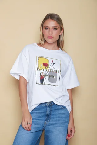 Remeron COLORFULL FLOWER C/ Lentejuelas GU997 - Vista 1