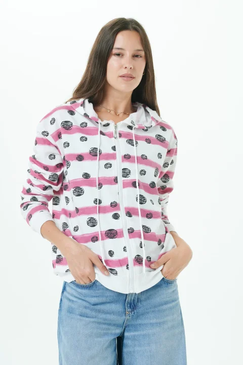 Campera Ayra de Algodon Media Estacion