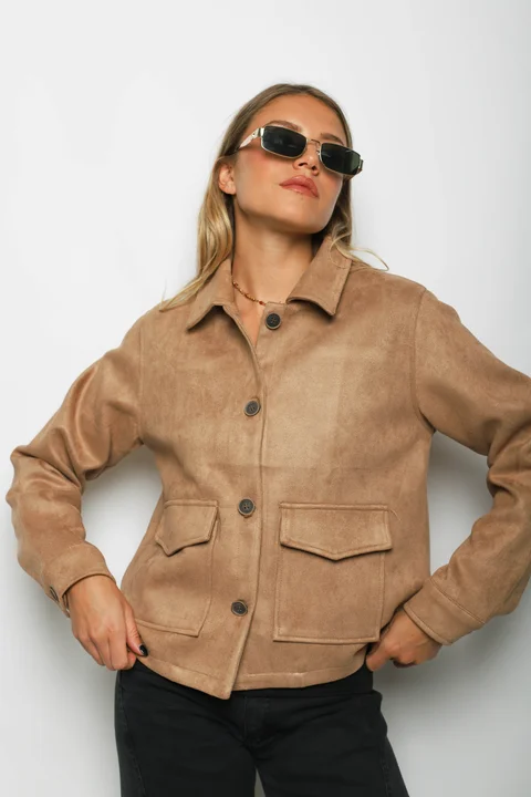 Chaqueta PIEGARI Gamuza Forrada GU571