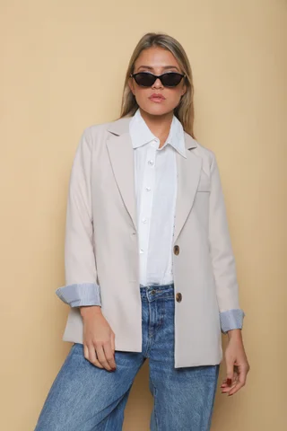 Blazer BLIKER Con Forreria GU5599 - Vista 3