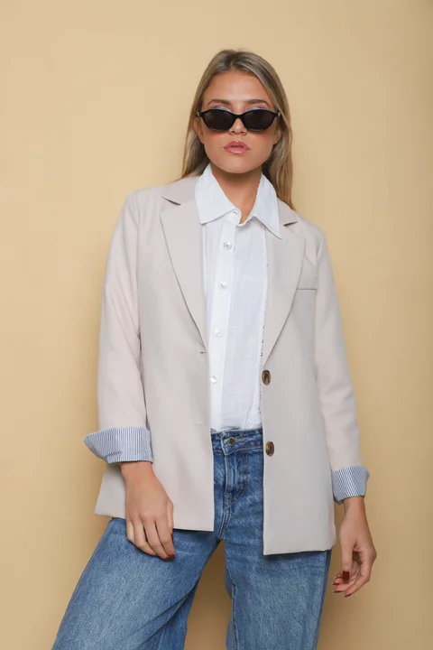 Blazer BLIKER Con Forreria GU5599