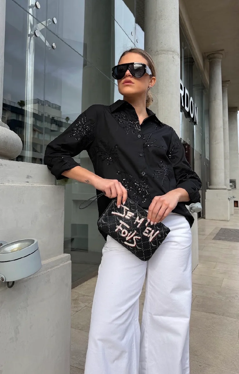 Camisa FLORENTINA Bordada GU278768