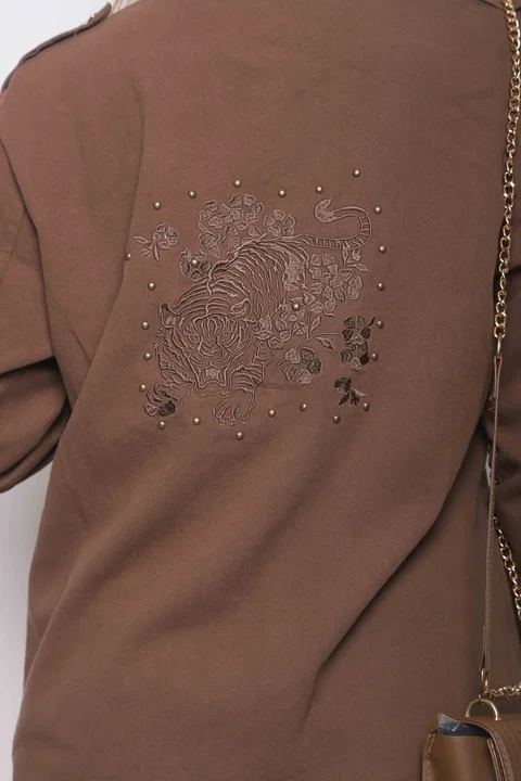  Camisa WANSEL Gabardina Bordada GU70284