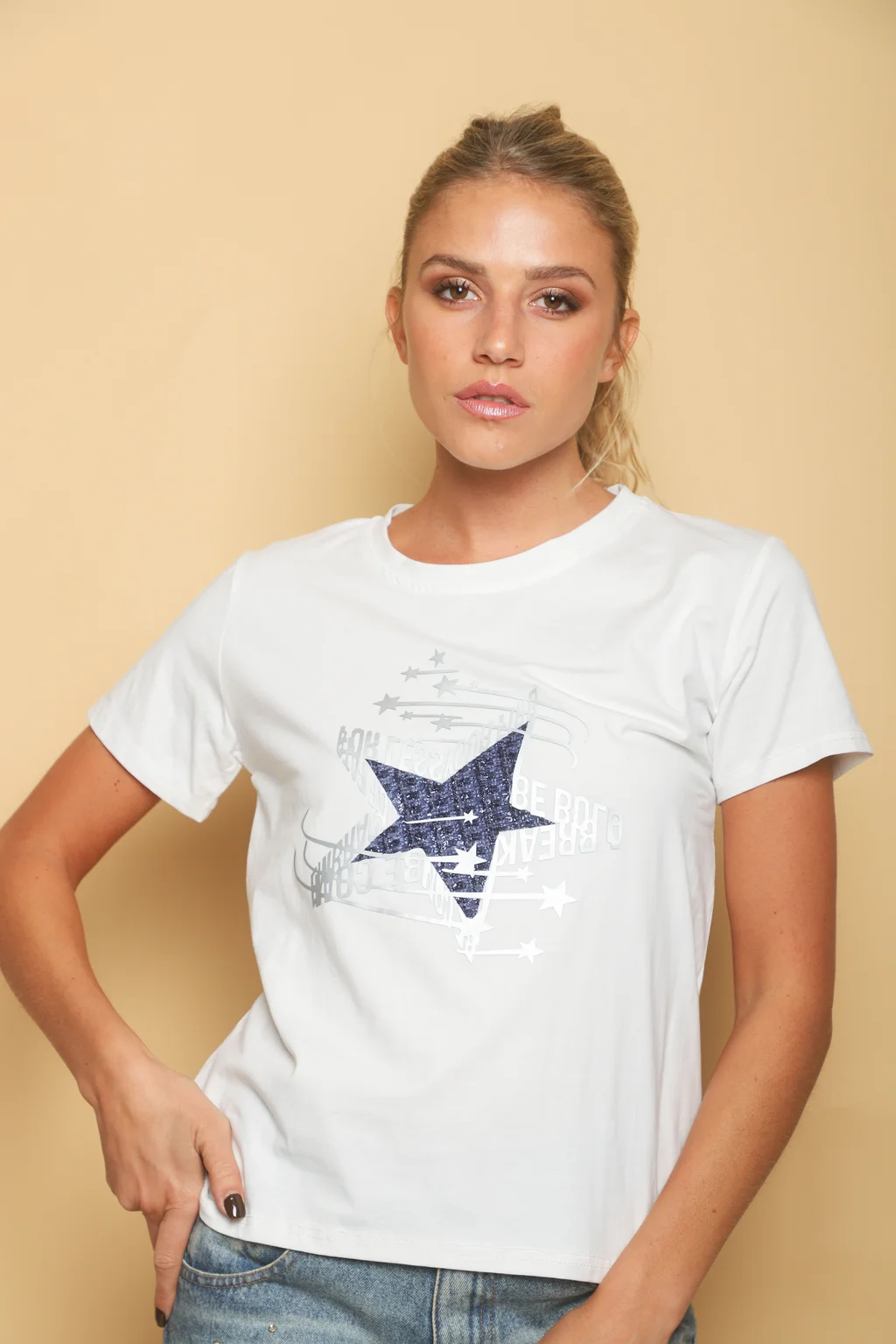 Remera Estrella BREAK LESS GUJ5219