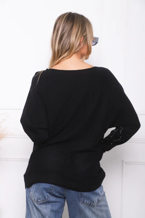 Sweater MICHELLE Bremer con Strass GU845