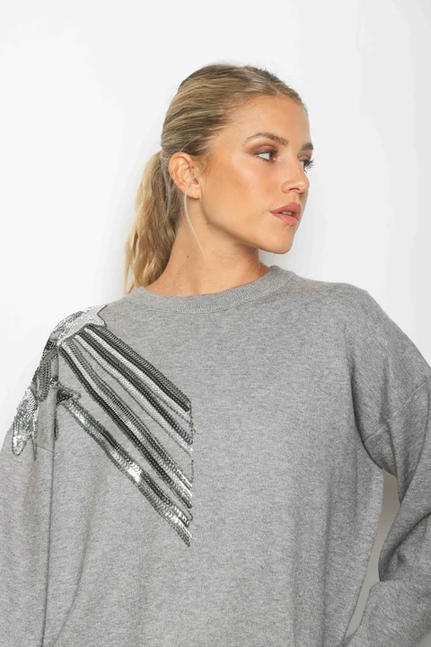 Sweater RAYOS Dorados Bordados GU67700