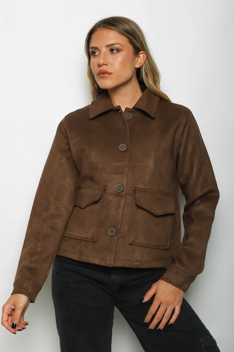 Chaqueta PIEGARI Gamuza Forrada GU571