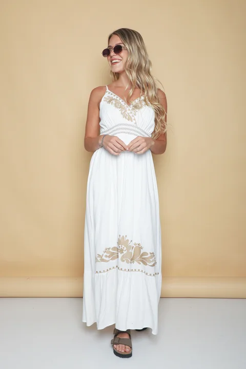 Vestido SIMONE Bordado GU0534