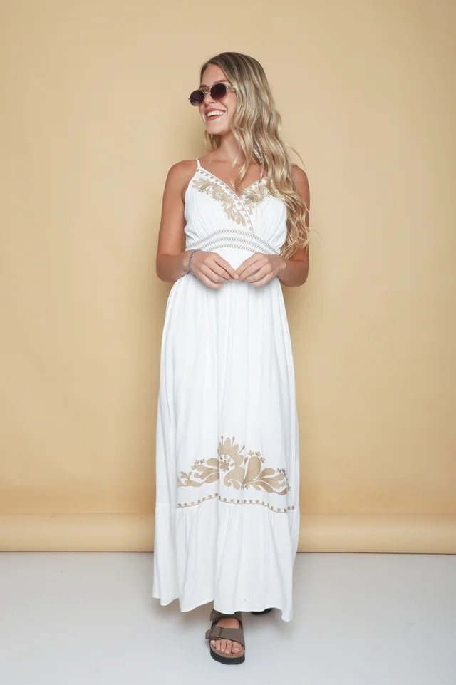 Vestido SIMONE Bordado GU0534