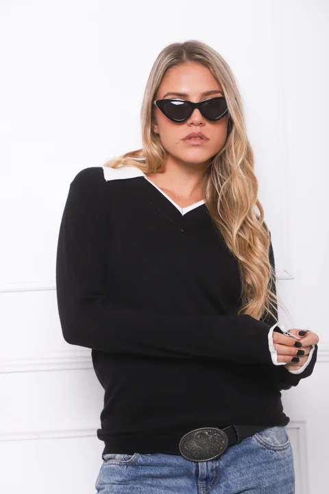 Sweater DARCY Bremer Chomba Combinado GU834
