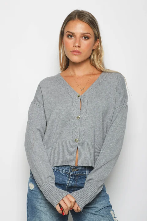 Saco Bremer MAVERICK con Botones Corazon Strass GUL621