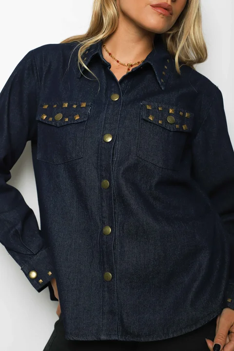 Camisa JEAN SUSAN C/Tachas GU70275
