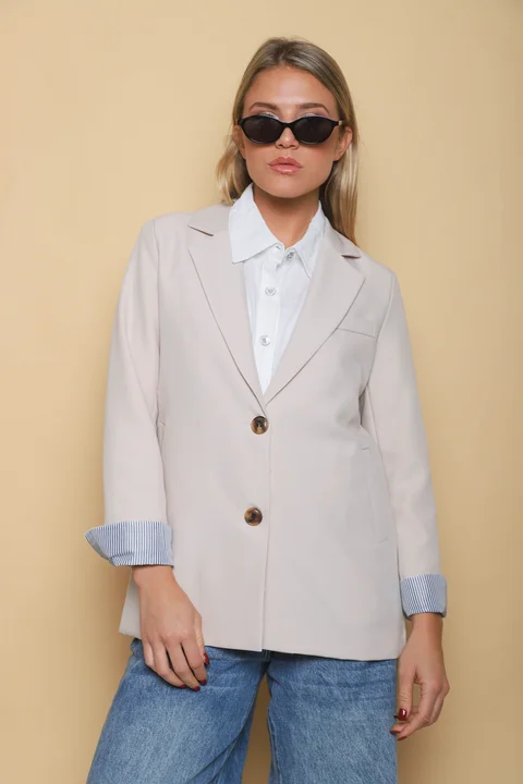 Blazer BLIKER Con Forreria GU5599