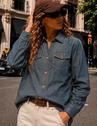 Camisa MARSELLA Jean Clasica GU0151/0152 - Vista 2