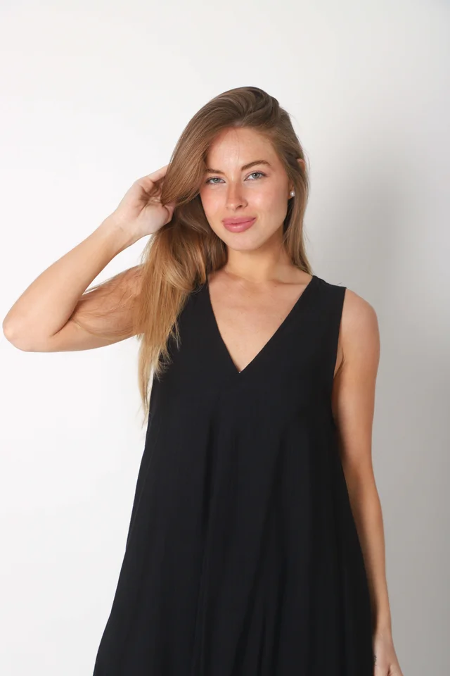 Vestido PUGLIA LINO C/ Bolsillos GU247