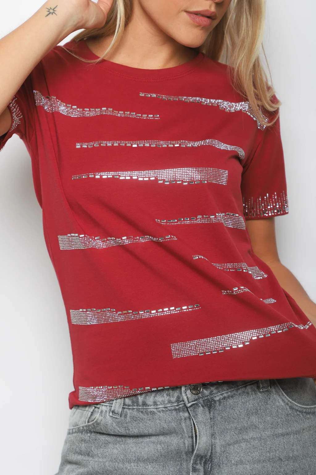 Remera SIDNEY c/strass GV919307