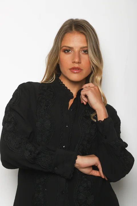 Camisa DOMENICA Bordada GUP33014