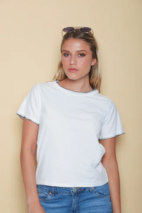 Remera KARTER de Jersey c/ Costura Contratono GU5206