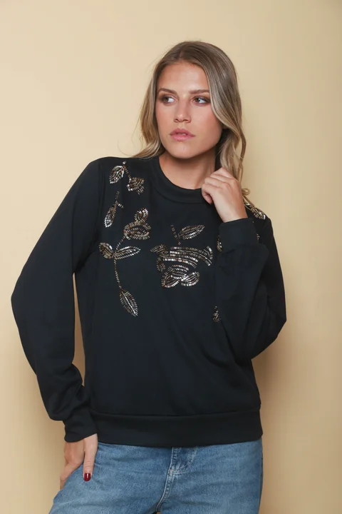 Buzo Maia Hojas Canutillos GU70060