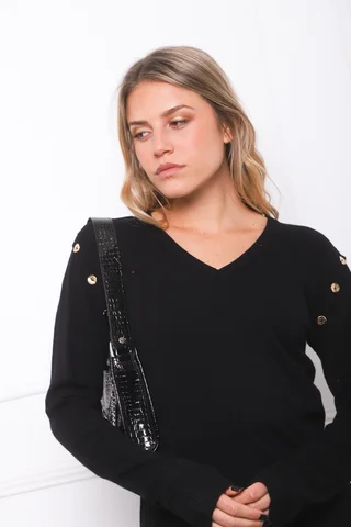 Sweater BURI Bremer Con Botones GU825 - Vista 6