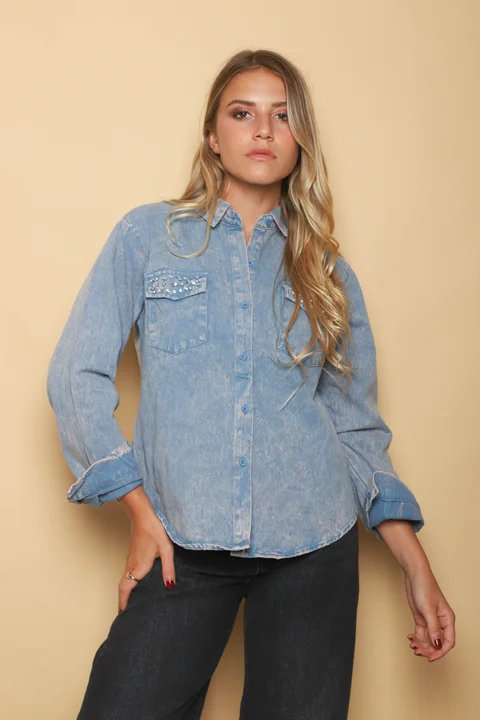 Camisa Jean Nevado C/ Piedras GUK70103