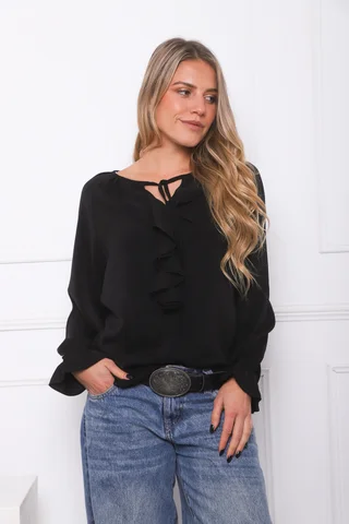 Blusa VOLTIER Gasa Chabot GU0346 - Vista 2