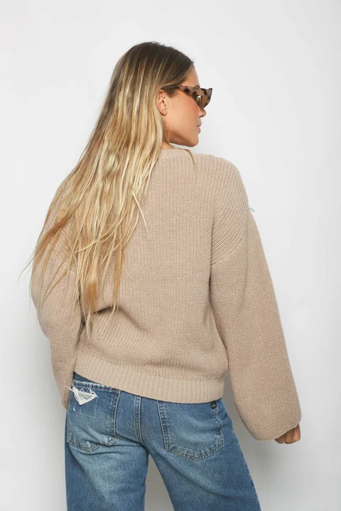 Sweater NIK Tejido c/ Lentejuelas GUL663