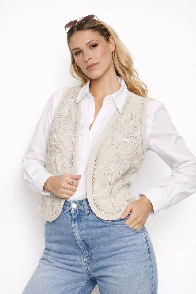 Chaleco BOHO Bordado GUK70206