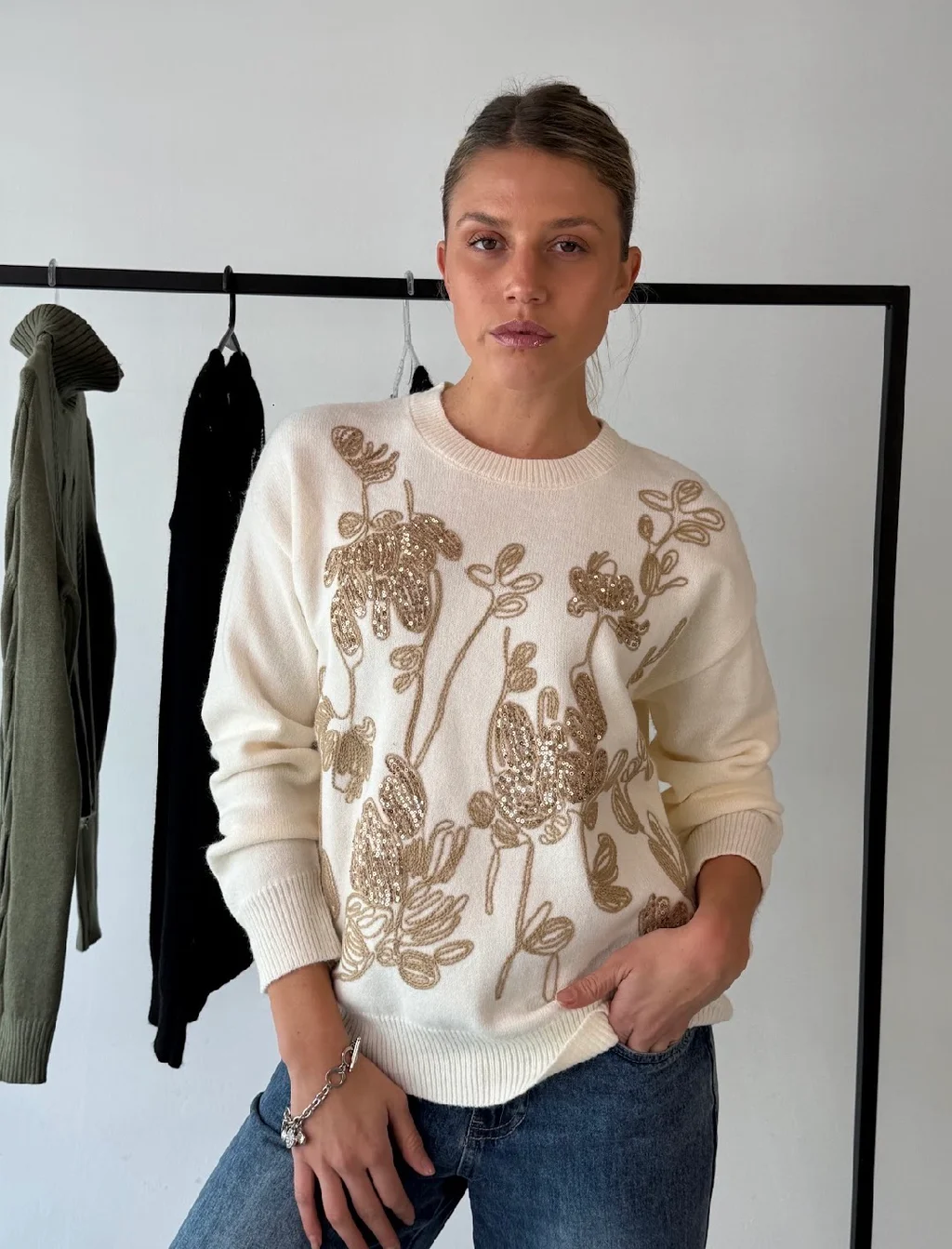 Sweater ROBSON c/bordado GU405832