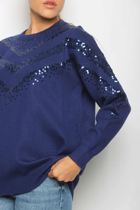 Sweater ANBAR c/ Brillos GU67701