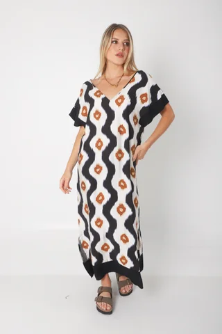 Vestido DOMINIQUE SERI LINO GUK70143-3 - Vista 3