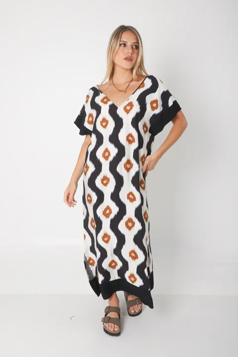 Vestido DOMINIQUE SERI LINO GUK70143-3