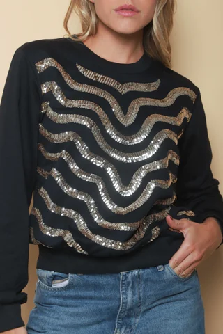 Buzo Syntra Lentejuelas GUK70015 - Vista 4