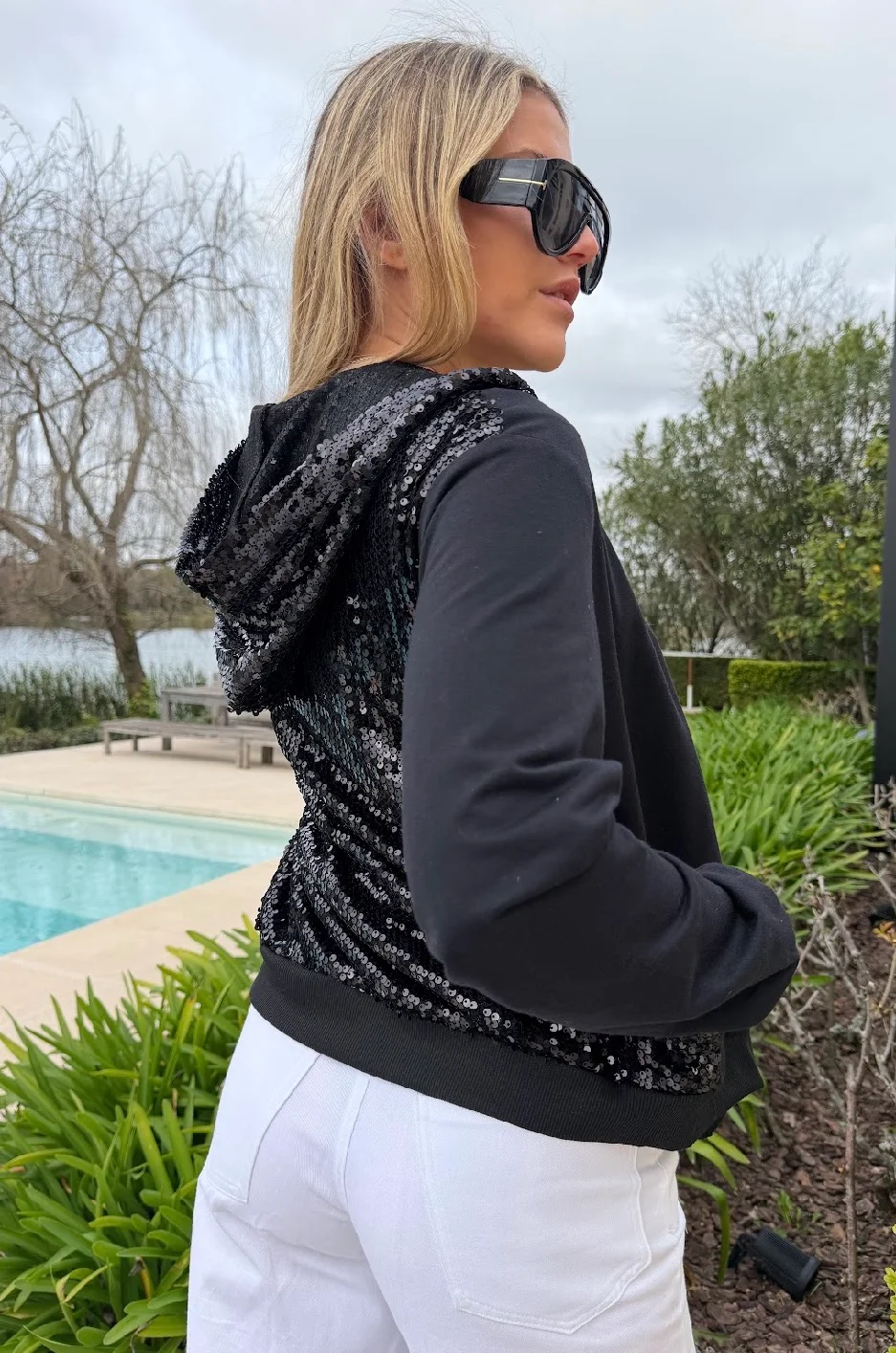 Campera  BRILLIANT con Lentejuelas GUK119