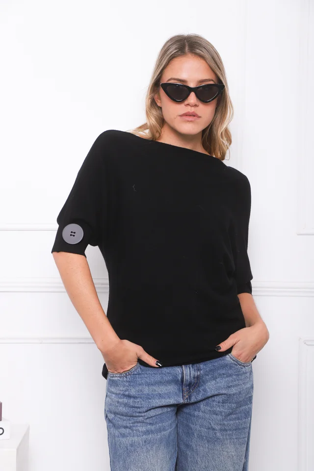 Sweater NICE Bremer Manga 3/4 y Botones GU817